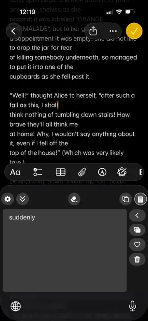 SweetKeyboard Pro screenshot 4