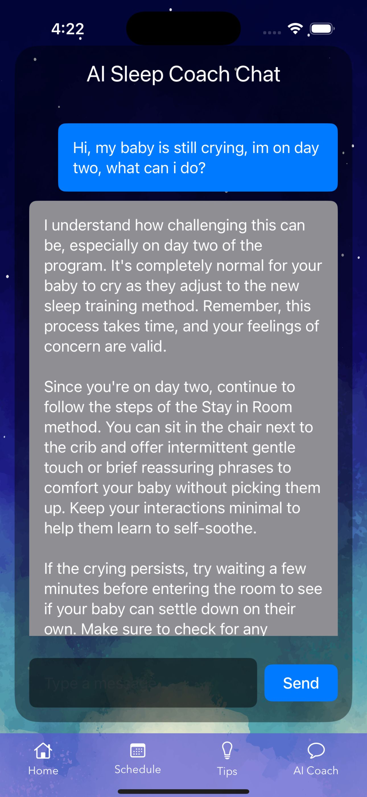 Baby Needs to Sleep - AI Coach