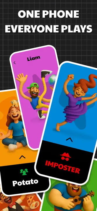 Imposter Game: Spy — Fakeit screenshot 2