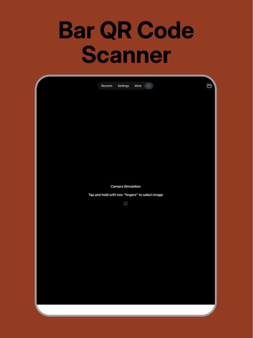 Barcode -camread iPad screenshot