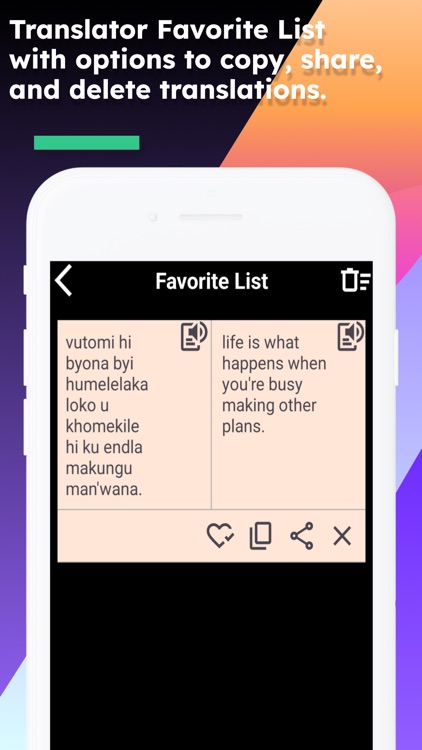 English Tsonga Translator screenshot-4