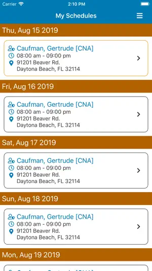 SwyftOps - Caregiver App screenshot 2