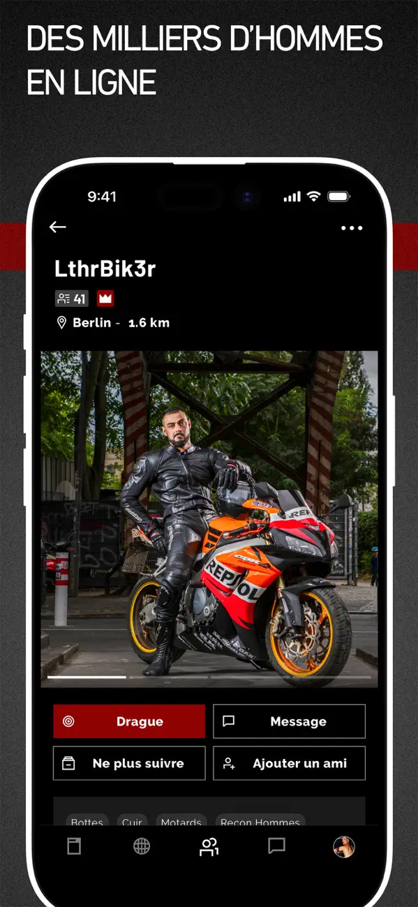 Screenshot #3 pour Recon - Appli fétichiste gay