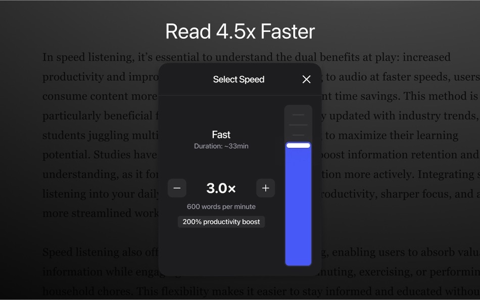 #4. Speechify for Desktop (macOS) 由: Speechify Inc.