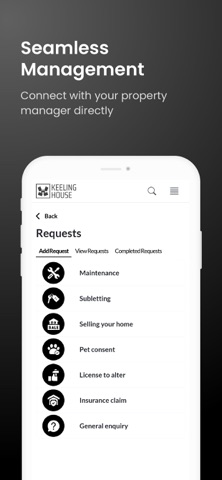 Keeling House Hub screenshot