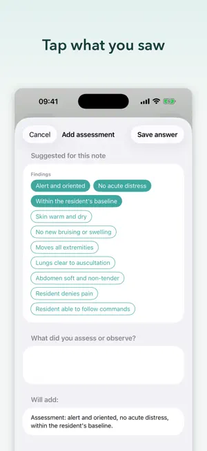 NurseScript: SBAR Notes screenshot 3