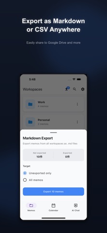 Voice Memo: AI Assistant Screenshot 6 of 7