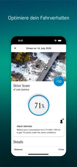 Screenshot von Mercedes-Benz Eco Coach auf dem iPhone 3