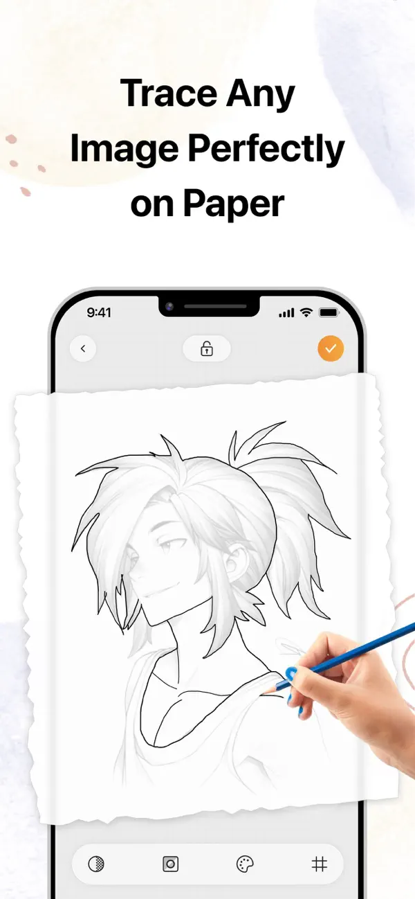 Screenshot #2 pour AR Tracing: Anime Drawing