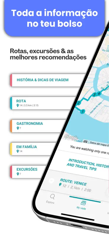 DareMapp: Audioguías GPS screenshot 1 of 6
