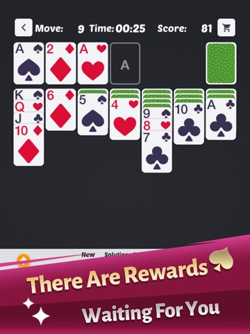 Solitaire Nona iPad screenshot