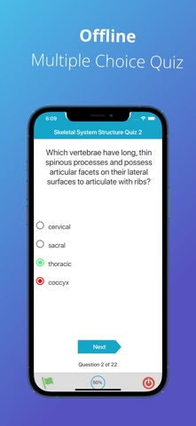 Skeletal System Quizzes Screenshot 3 of 9