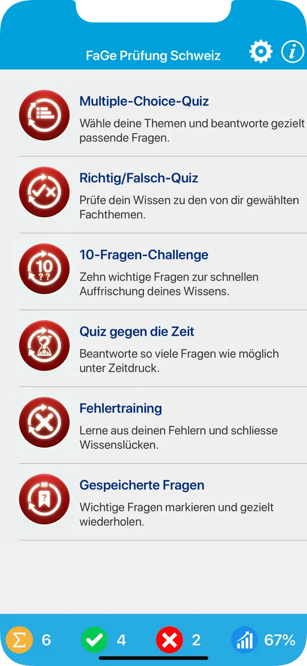 Screenshot #1 pour FaGe Prüfung Schweiz