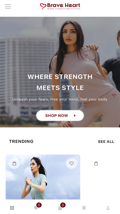 Brave Heart Wear Screenshot