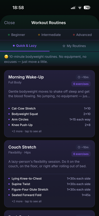 FitTrackNutriion Screenshot 7 of 10
