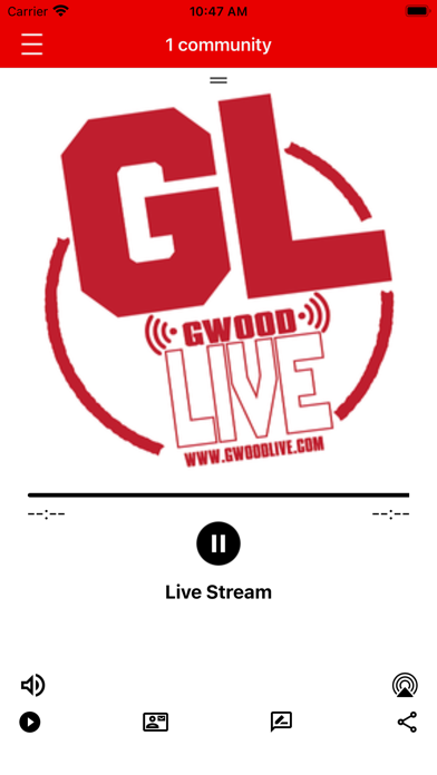 Screenshot #1 pour GWOODLIVE