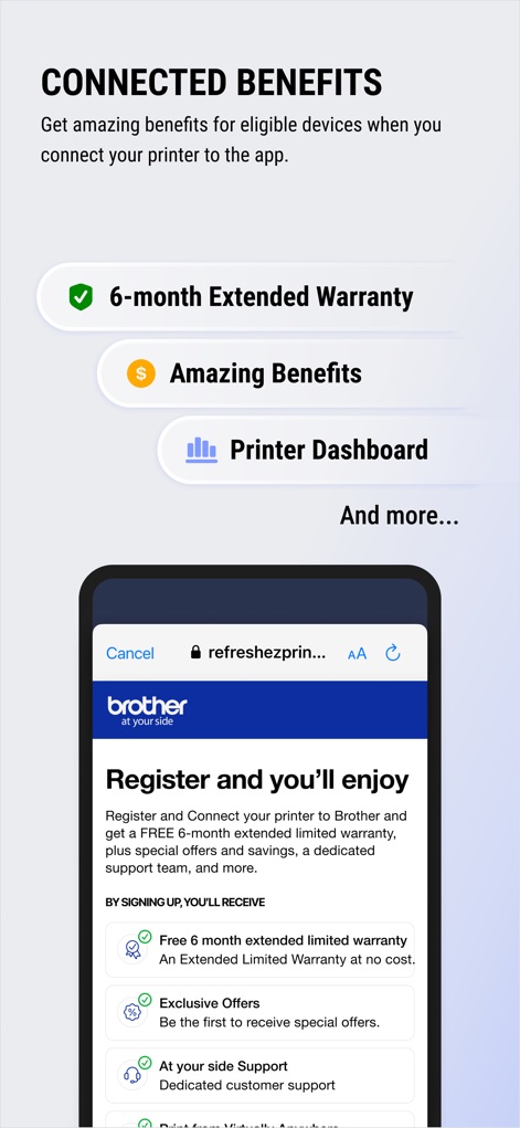 Brother Mobile Connect - Utilities App | MWM