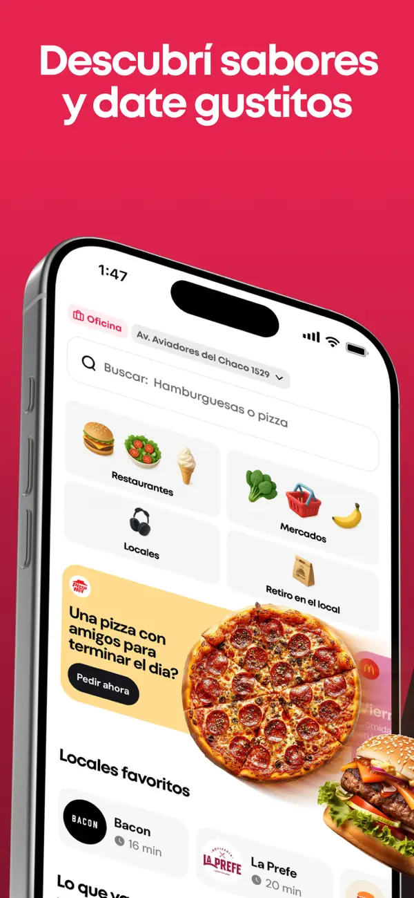 Screenshot #1 pour Monchis - Delivery App
