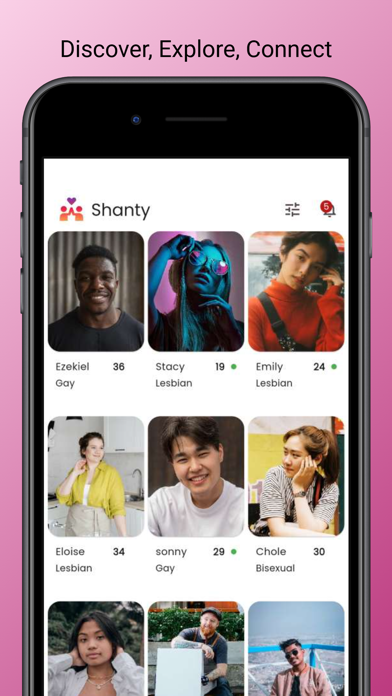 Shanty - LGBTQ & Social Dating Screenshot
