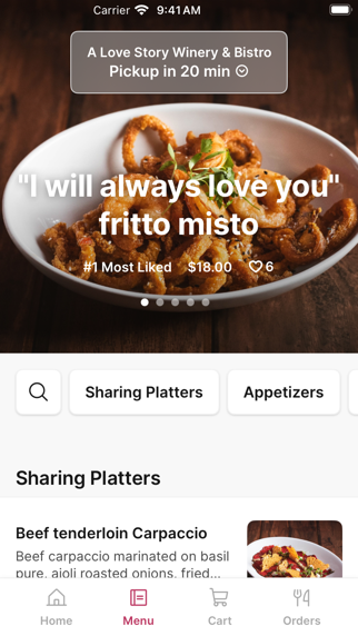 App screenshot