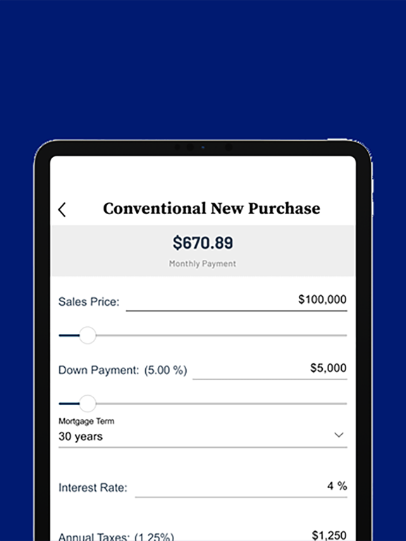 App screenshot