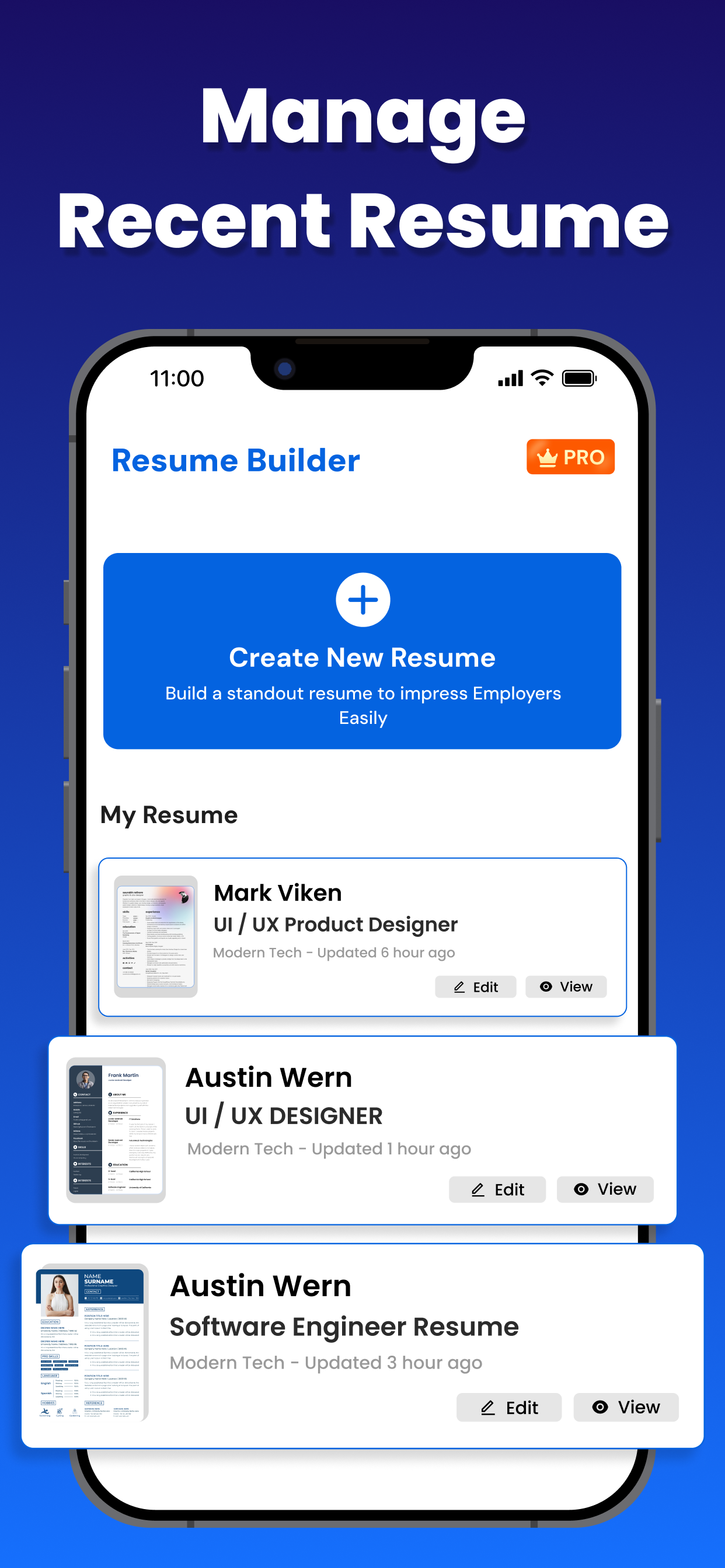 Resume Maker - Cover Letters