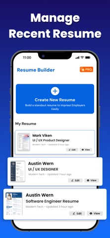 Resume Maker - Cover Letters screenshot