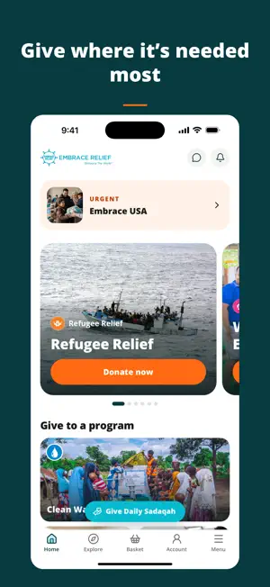 Embrace Relief screenshot 1
