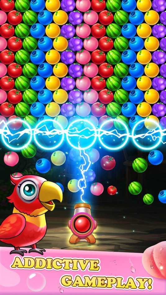#2. Bubble Shooter : Fruit Tree (iOS) By: H.T Games
