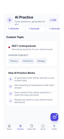CrackMe: Ai Exam Preparation Screenshot 1 of 6
