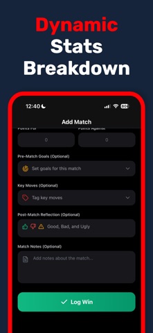 Mat Stats Pro screenshot