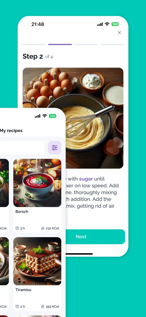 Screenshot #2 pour Foodarus - My recipes