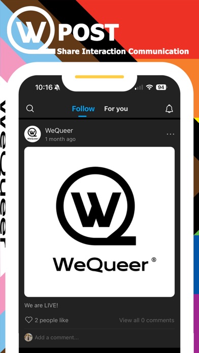 WeQueer Screenshot