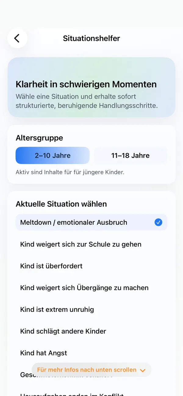 Screenshot #3 pour Elternhilfe NeuroGuide