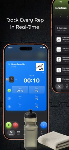 ToneFit: AI Gym Tracker screenshot