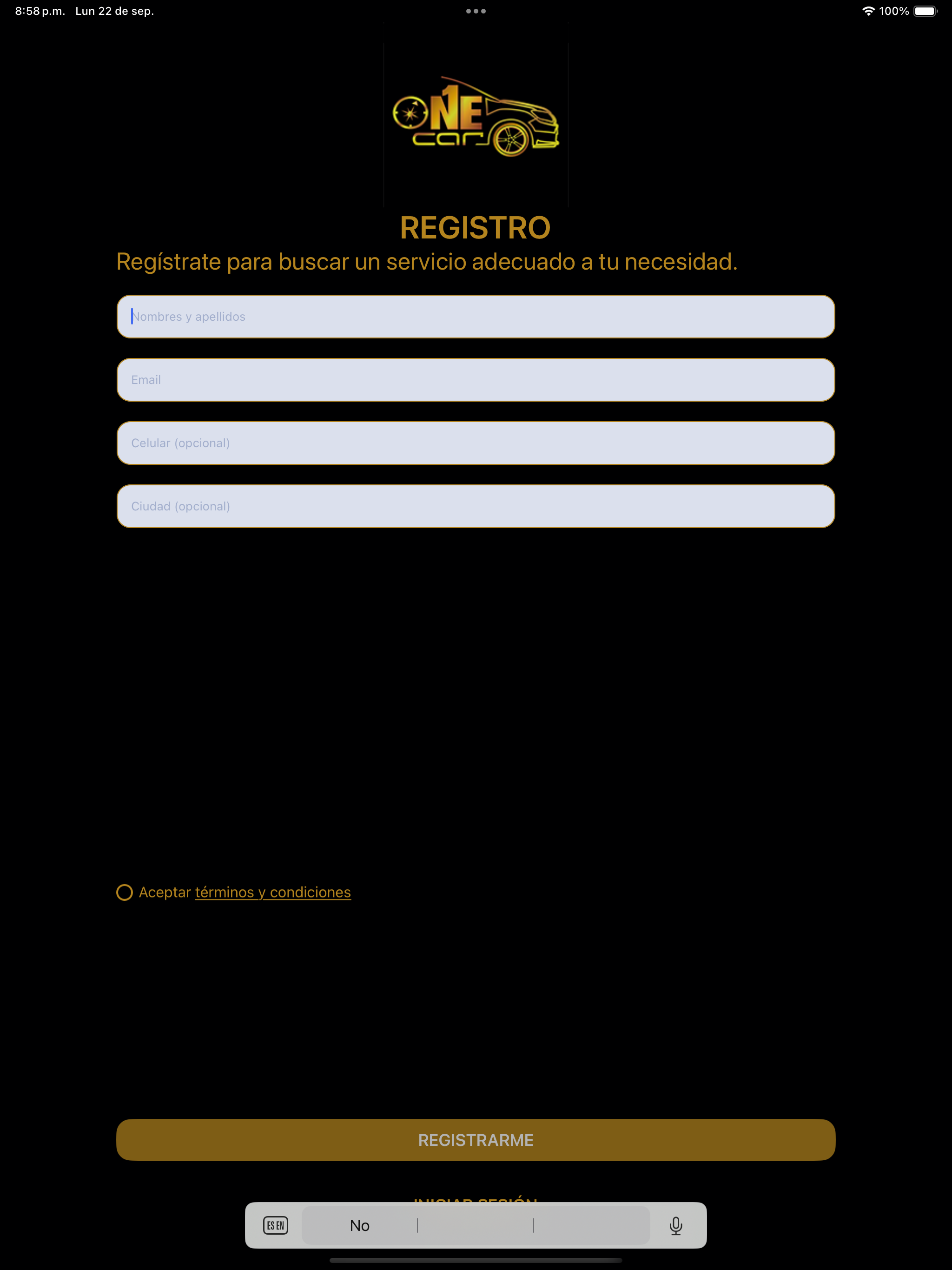 1Car Pasajero screenshot 8