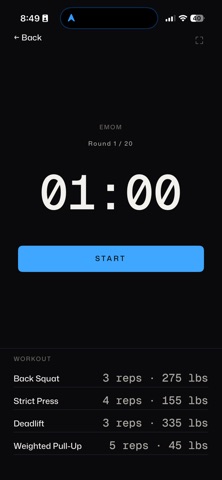 Solo WOD: Workout Generator Screenshot 4 of 8