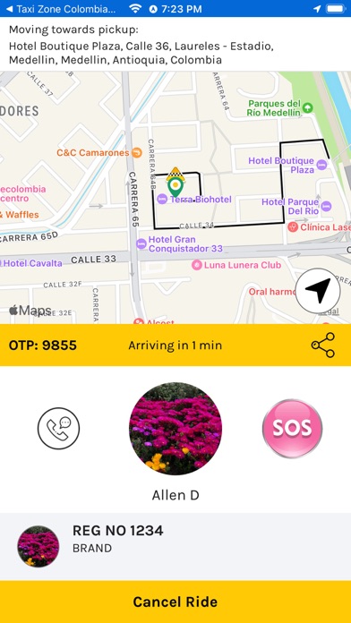 Taxi Zone Pasajeros Screenshot