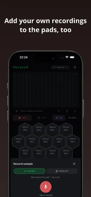 Hexapad - Beat Maker screenshot 4