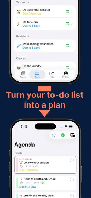 Time Blocking: GoodPlans screenshot 1