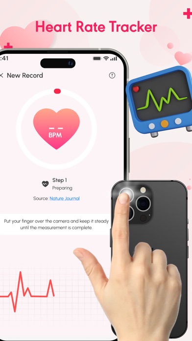 Pulseva: Heart Rate Tracker Screenshot 3 of 6