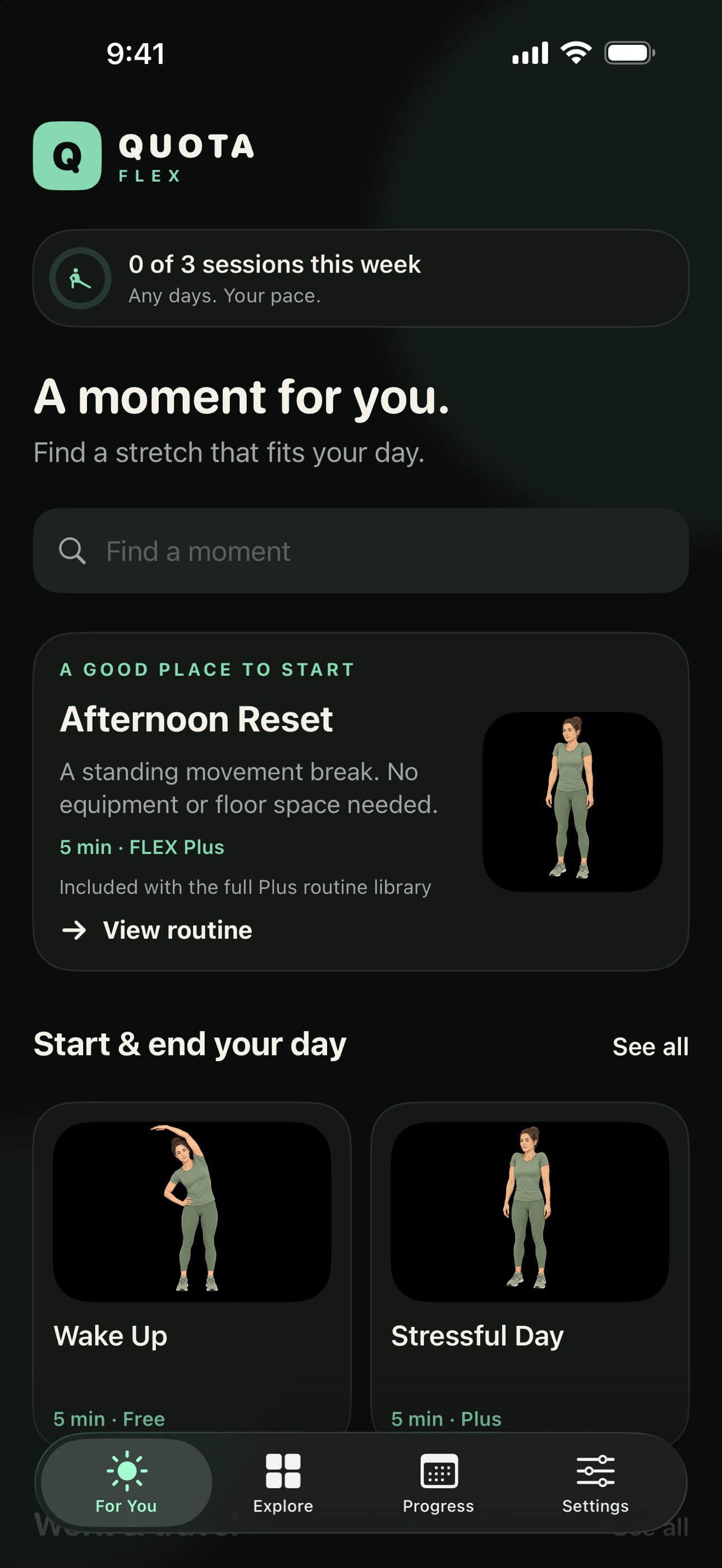 Screenshot 3 of Quota Fitness: FLEX