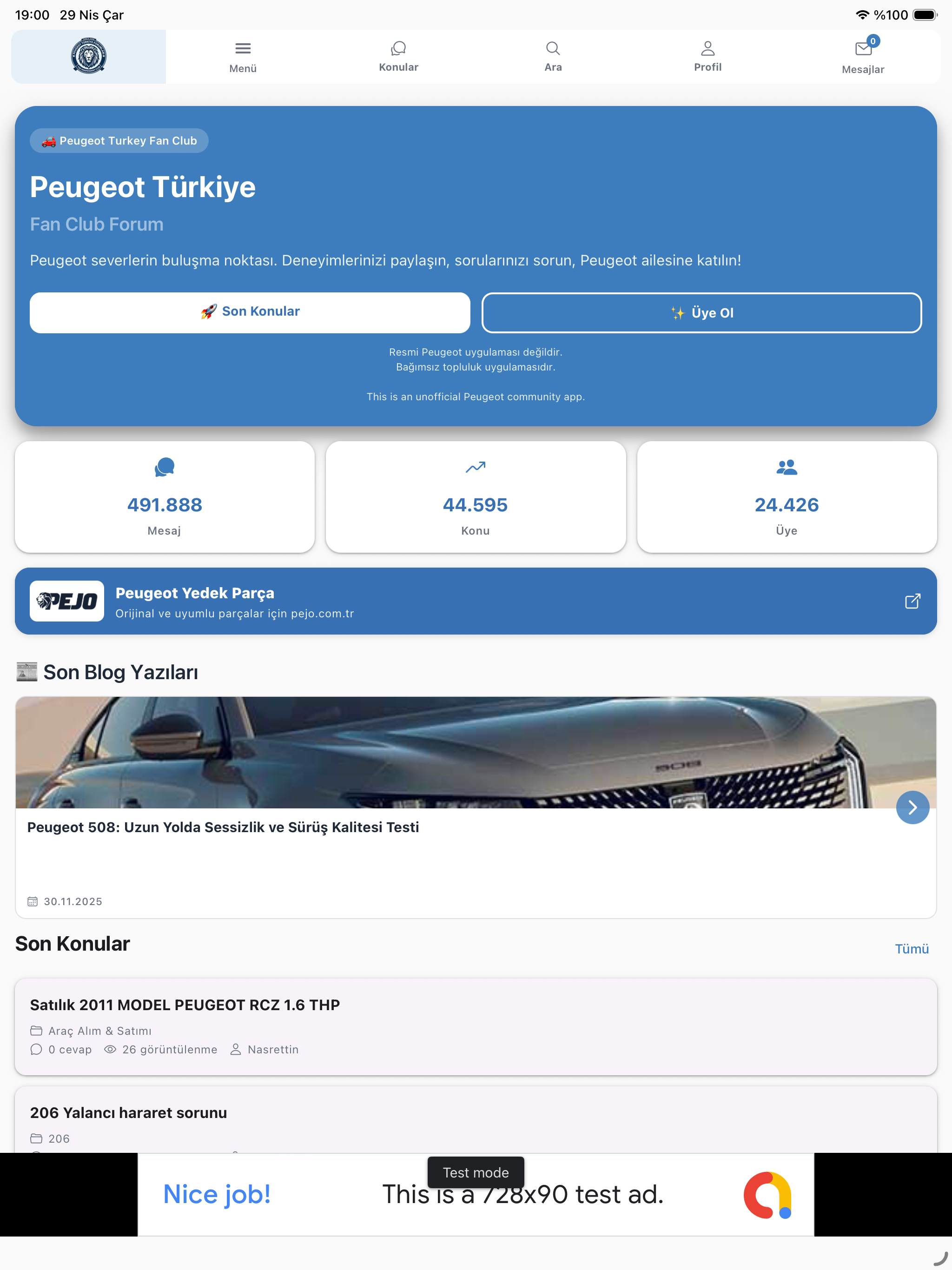 Pejo Türkiye Forum
