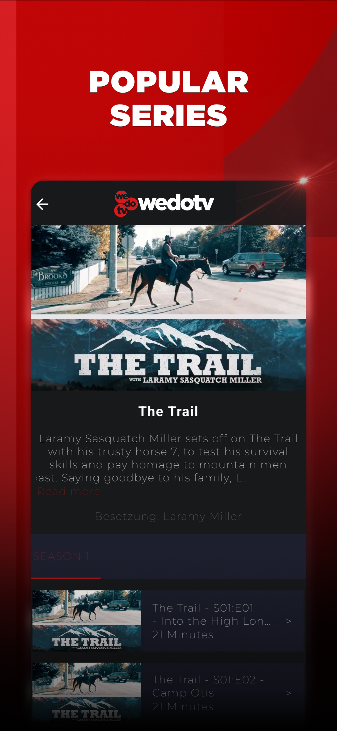 Movies, Series & TV on wedotv screenshot 4