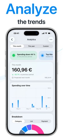 Subscription manager: Sori Screenshot 4 of 5