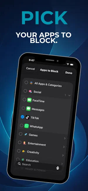 FluentMode: Screen Time Block screenshot 2