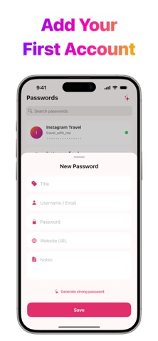 Authenticator for Instagram iPhone screenshot