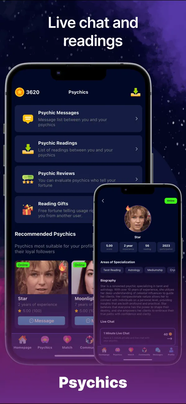 Screenshot #3 pour Aysel - Tarot & Horoscope