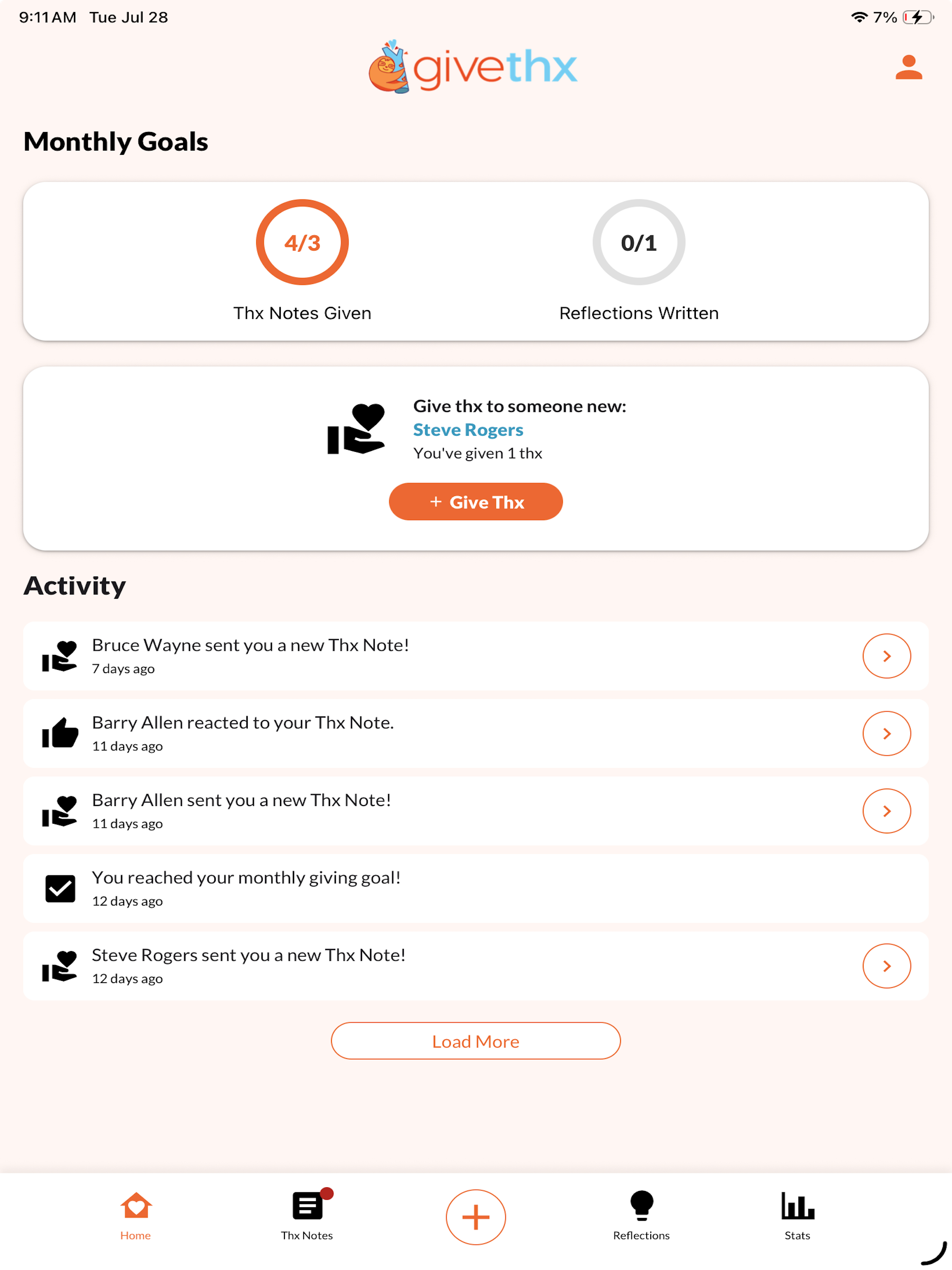 GiveThx screenshot 6