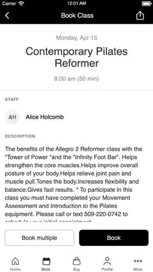 Core Pilates and Wellness screenshot 3
